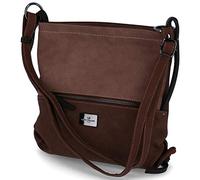 TOM TAILOR Women's Elin Shoulder Bag (Pack of 2), brown, 28,5x9x26, 002714