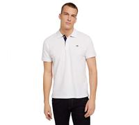TOM TAILOR Men's 1027713 Polo Shirt, 20000-White, M