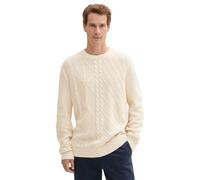 Tom Tailor Cable Crewneck Knit Sweater