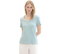 Tom Tailor Casual V-Neck T-Shirt Blue