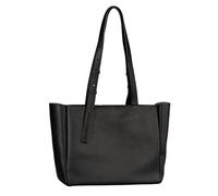 TOM TAILOR Denim Jessie Women's Shopper Shoulder Bag Zip Large Black, black, Modern