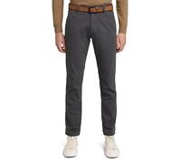 Tom Tailor Denim Men's 1016072 Textured straight chinos, 21440 - Two Colored Black Design, 36W / 36L