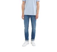 TOM TAILOR Denim Men's 1035860 Piers Slim Jeans, 10110-Blue Denim, 29 W/34 L