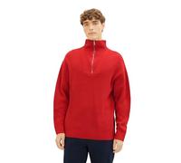 TOM TAILOR Denim Men's 1039749 Sweater, 11487-Clean Red, S