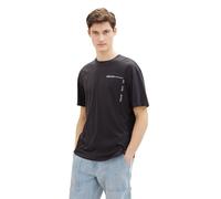 TOM TAILOR Denim Men's 1040852 T-Shirt, 29476-Coal Grey, S