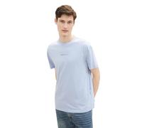 TOM TAILOR Denim Men's 1040880 T-Shirt, 11486-Brunnera Blue, L