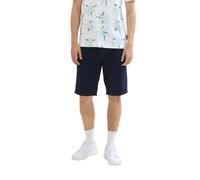 TOM TAILOR Denim Men's 1041459 Bermuda Shorts, 10668-Sky Captain Blue, XS