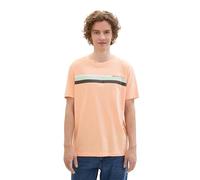 TOM TAILOR Denim Men's 1042072 T-Shirt, 31080-Sunny Apricot, L