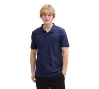TOM TAILOR Denim Men's 1045587 Polo Shirt, 34590-Dark Blueberry, M