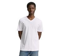 TOM TAILOR Denim Men's 1046117 T-Shirt, 20000-White, L