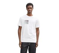 TOM TAILOR Denim Men's 1046125 T-Shirt, 20000-White, M