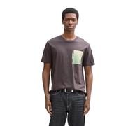 TOM TAILOR Denim Men's 1046125 T-Shirt, 11587-Pavement Grey, L