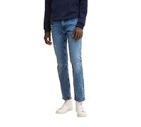 TOM TAILOR Denim Men's Jeans 202212 Piers Slim, 10122 - Destroyed Light Stone Blue Denim, 36W / 32L