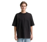 TOM TAILOR Denim Men's Oversize Basic T-Shirt, 29999 - Black, XXL