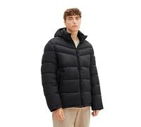 TOM TAILOR Denim Men's Puffer Jacket with Hood, 10668-sky Captain Blue, L