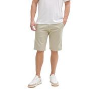 TOM TAILOR Denim Men's Regular Fit Chino Shorts, 35723 - Beige Abbey Stone, M
