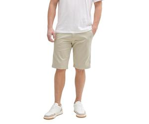 TOM TAILOR Denim Men's Regular Fit Chino Shorts, 35723 - Beige Abbey Stone, M