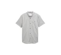 TOM TAILOR Denim Men's Shirt, 37873 - Chalk Grey Structure, XL