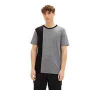 TOM TAILOR Denim Men's T-Shirt 1035610, 29999 - Black, L