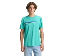 TOM TAILOR Denim Men's T-Shirt, 10950 - Waterfall Green, XL
