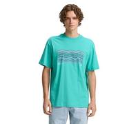 TOM TAILOR Denim Men's 1046137 T-Shirt, 10950-Waterfall Green, XL