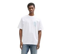TOM TAILOR Denim Men's 1046126 T-Shirt, 20000-White, XL