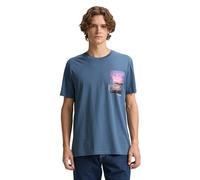 TOM TAILOR Denim Men's T-Shirt, 36985 - Mystical Blue, XXL