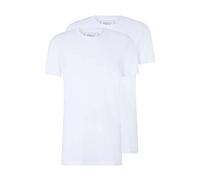 TOM TAILOR Denim Men's Twin Pack T-Shirts 1030692, 20000 - White, M