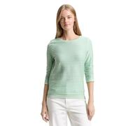 Tom Tailor Denim Women's 1017277 Jacquard Sripe Sweatshirt