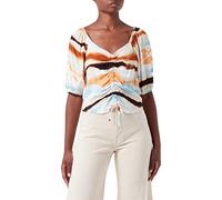 Tom Tailor Denim Women's 1031335 Blouse, 29568-Multicolor Batik, S