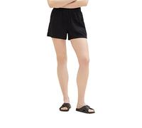 TOM TAILOR Denim Women's 1036520 Bermuda Shorts, 14482-Deep Black, XS