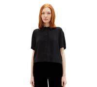 TOM TAILOR Denim Women's 1036587 Blouse, 14482 - Deep Black, L