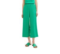 TOM TAILOR Denim Women's 1036854 Basic Culotte Pant, 17327-Vibrant Light Green, M