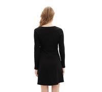 Tom Tailor Denim Women's 1038134 Skater Jersey Dress with Ribbed Structure (Pack of 1)
