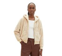 TOM TAILOR Denim Women's 1038746 Sweat Jacket, 31700 Dusty Sand Beige, XXL