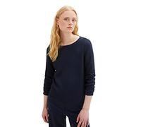 TOM TAILOR Denim Women's 1039822 Sweatshirt, 10668-Sky Captain Blue, XXL