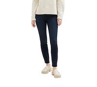 TOM TAILOR Denim Women's 1039898 Extra Skinny Janna Fit Jeans, 10173-dark Stone Blue Black Denim, W27