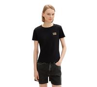 TOM TAILOR Denim Women's 1041447 T-Shirt, 14482-Deep Black, XL