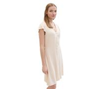 TOM TAILOR Denim Women's 1041995 Dress, 24421-Cream Beige Melange, XXL