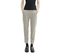 TOM TAILOR Denim Women's 1043452 Trouser, 35956-Beige Green Check, L