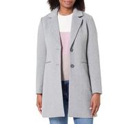 TOM TAILOR Denim Women's 1046689 Slim Fit Wool Coat, 10658 - Cement Grey Mélange, XS