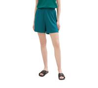 TOM TAILOR Denim Women's 1042092 Basic Fabric Shorts, 30062-Rough Green, XL