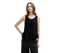 TOM TAILOR Denim Women's Blouse, 14482 - Deep Black, XS