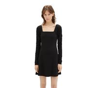 TOM TAILOR Denim Women's 1039385 Dress, 14482-Deep Black, L