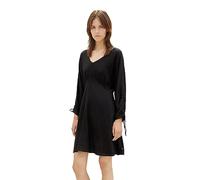 TOM TAILOR Denim Women's 1039378 Dress, 14482-Deep Black, L