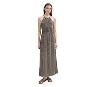 TOM TAILOR Denim Women's 1046703 Dress, 37995-Black Beige Stripe, XL
