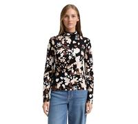 TOM TAILOR Denim Women's Long-Sleeved T-Shirt, 38387 - Abstract Print, M