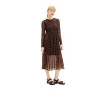 Tom Tailor Denim Women's Mesh Dress with a Pattern