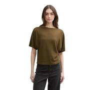 TOM TAILOR Denim Women's T-Shirt, 10370 - Golden Olive Green, XS