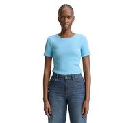 Tom Tailor Denim Women's T-Shirt, 15592 - Clear Light Blue, L